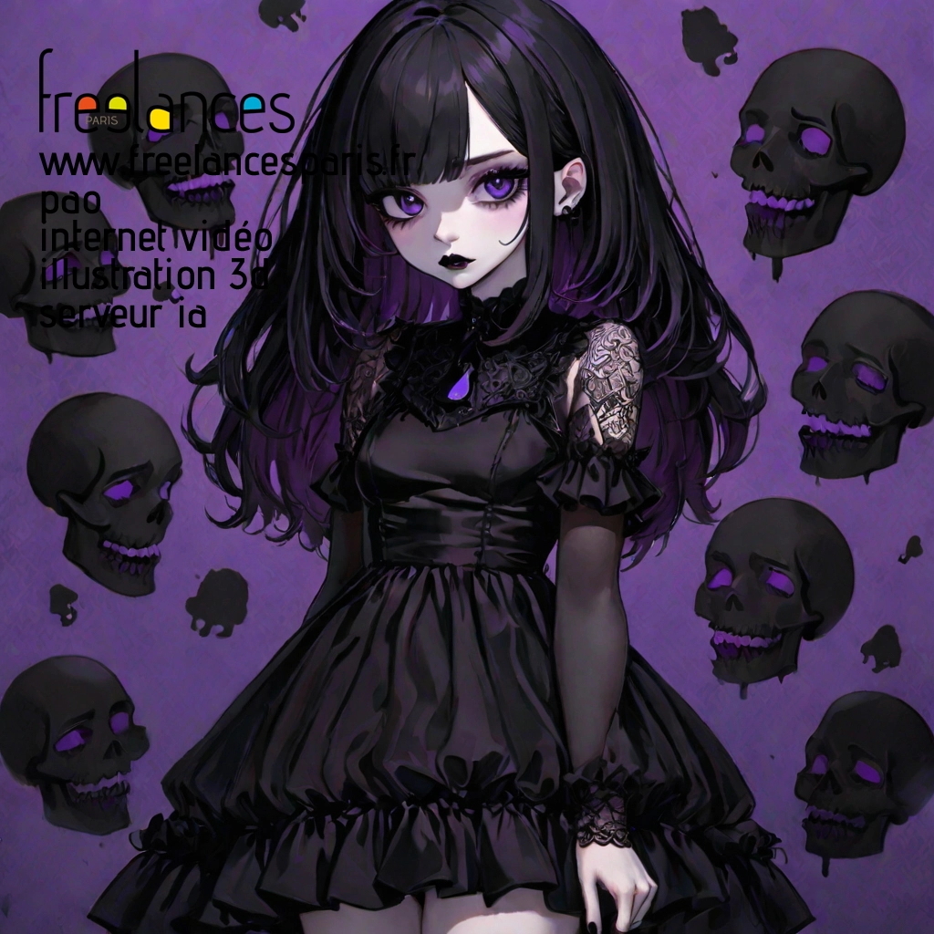 Pao mise en page internet vidéo illustration 3d serveur IA générative AI freelance paris studio de création magazines n5c6gwd0